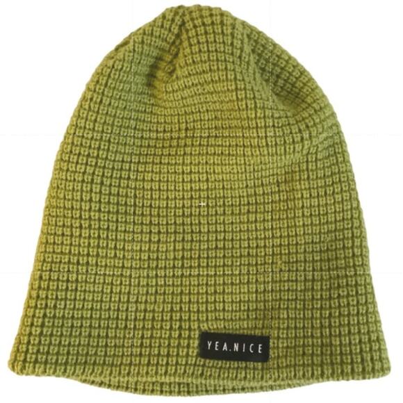 Yea Nice Beanie Unisex One Size Acrylic Knit Textured Winter Hat Skull Cap - Picture 9 of 14